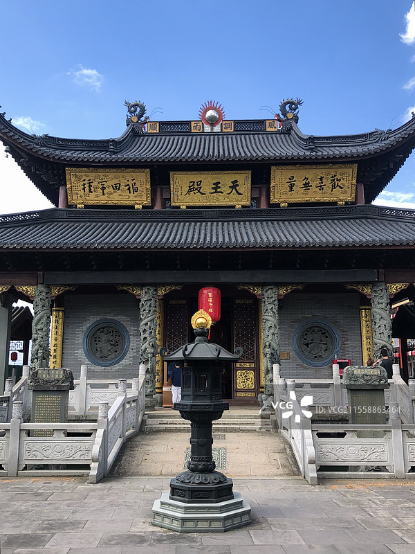 西林禅寺的天王殿、宗教寺庙图片素材