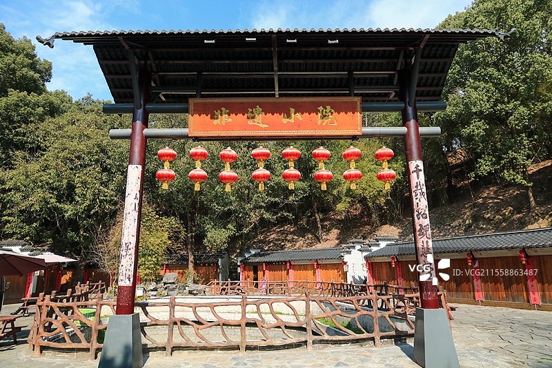 湖北宜昌秭归屈原故里国家级景区端午节世界文化名人图片素材