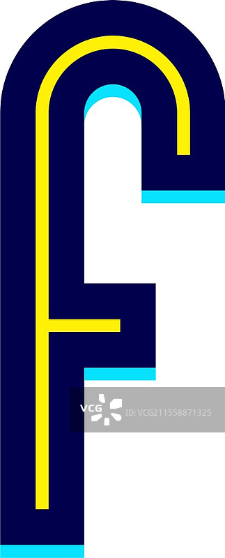 字体名称：Disco。时尚字母，字母F。字体名称：Disco。时尚字母，字母。图片素材