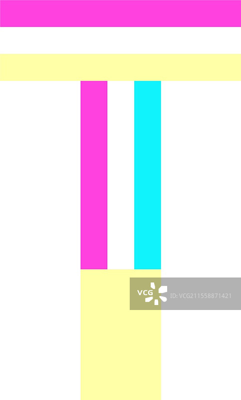 用彩色纸张折叠的字母，字母T，矢量插图。用彩色纸张折叠的字母，字母A。图片素材