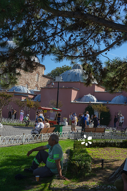 休闲度假古堡图片素材