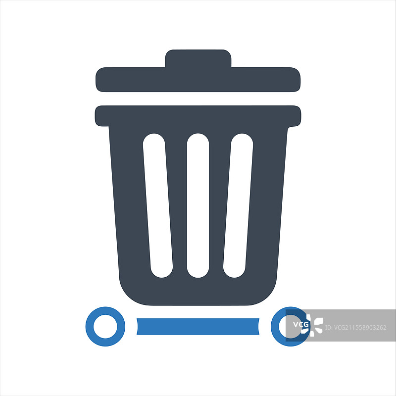 垃圾桶图标图片素材