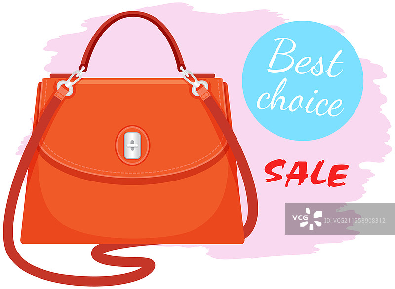 女性手袋促销海报。折扣、特价优惠促销，购物广告。手绘风格矢量设计插图，立即购买概念，黑色星期五营销广告模板。女性手袋促销海报，立即购买。折扣、特价优惠促销，购物广告。图片素材