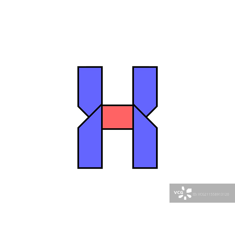 用彩色纸折叠的字母x，采用多彩丝带制作，矢量插图10EPS。用彩色纸折叠的字母，采用多彩丝带制作，矢量插图10EPS。图片素材