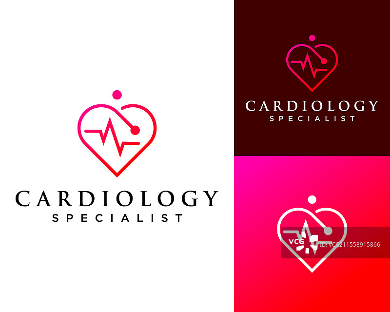 心脏病学标志图片素材