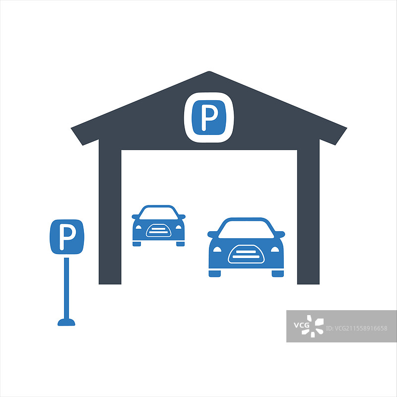 酒店停车图标 汽车停车图标图片素材