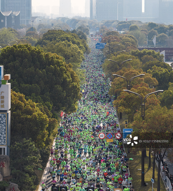 马拉松比赛图片素材