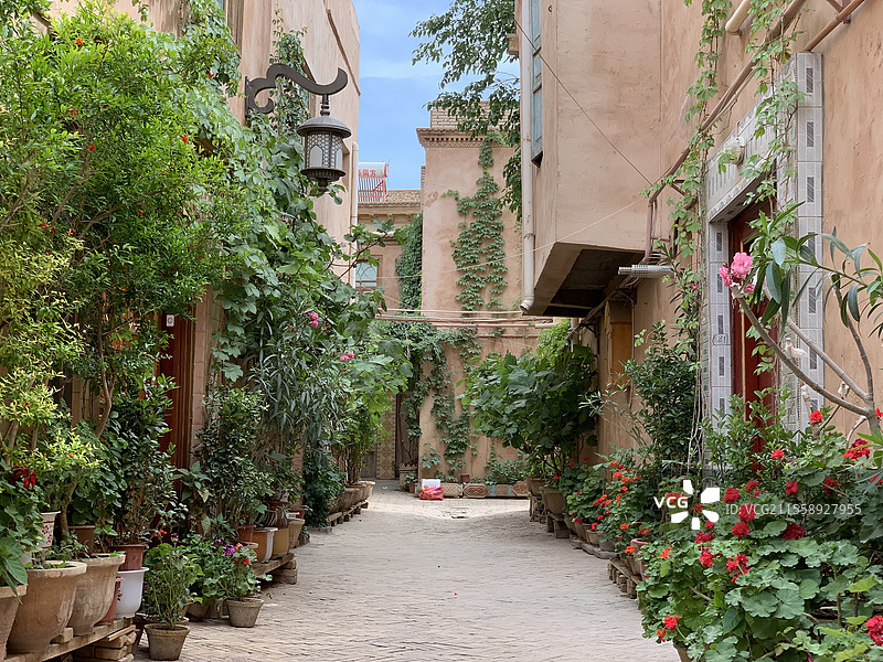 喀什古城图片素材