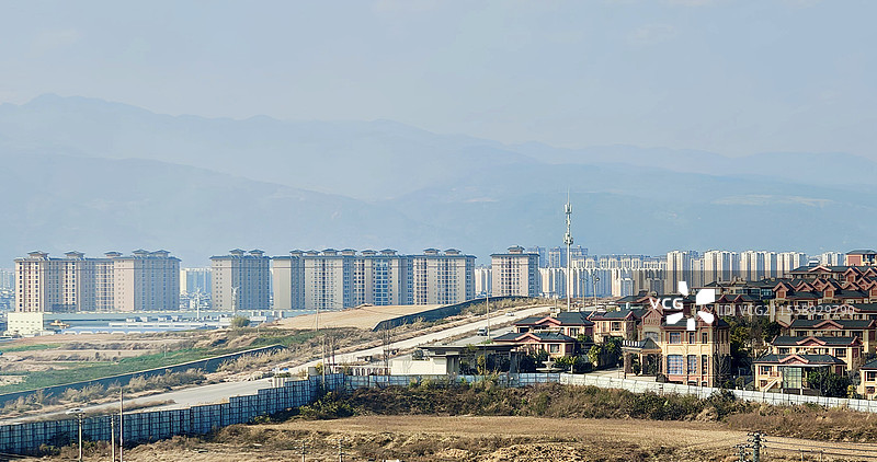 保山市隆阳区城市风光图片素材