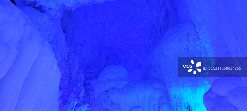 云丘山冰洞群图片素材