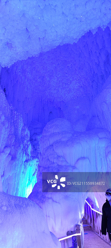 云丘山冰洞群图片素材