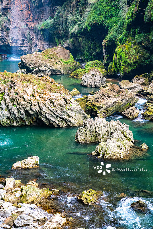 贵州兴义马岭河大峡谷风光图片素材