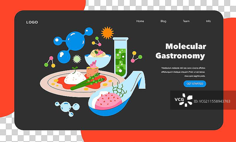 风味反转平面图片素材