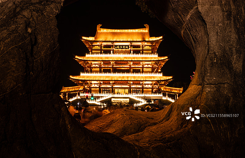 杜甫江阁图片素材