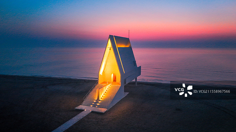 阿那亚的日出图片素材