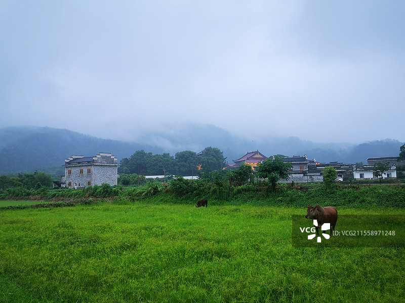 南昌安义古村风光图片素材