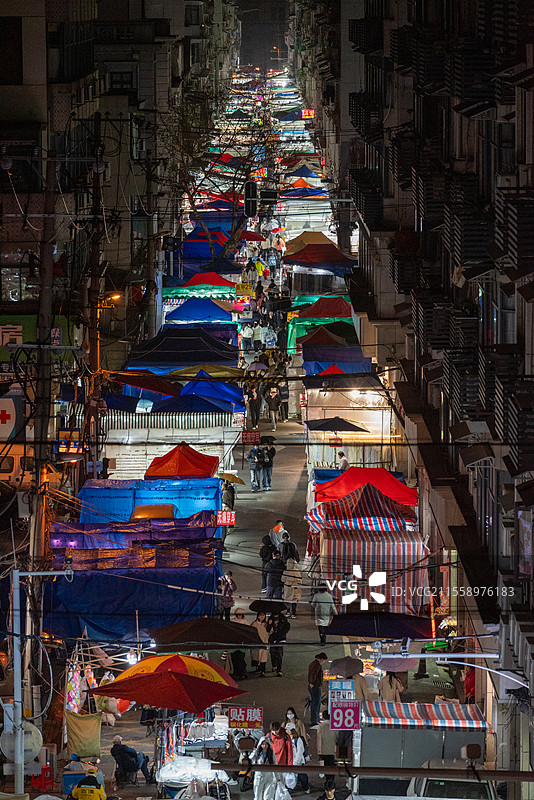 保成路夜市图片素材