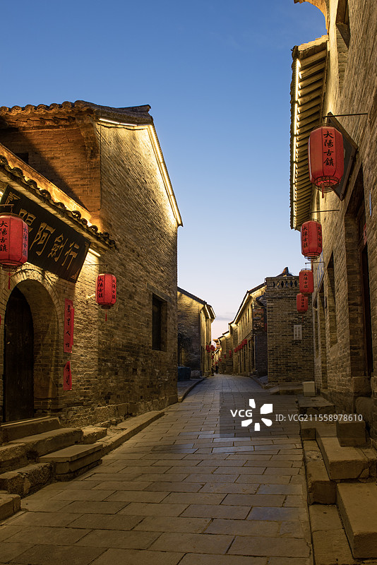 中国山西晋城大阳古镇图片素材