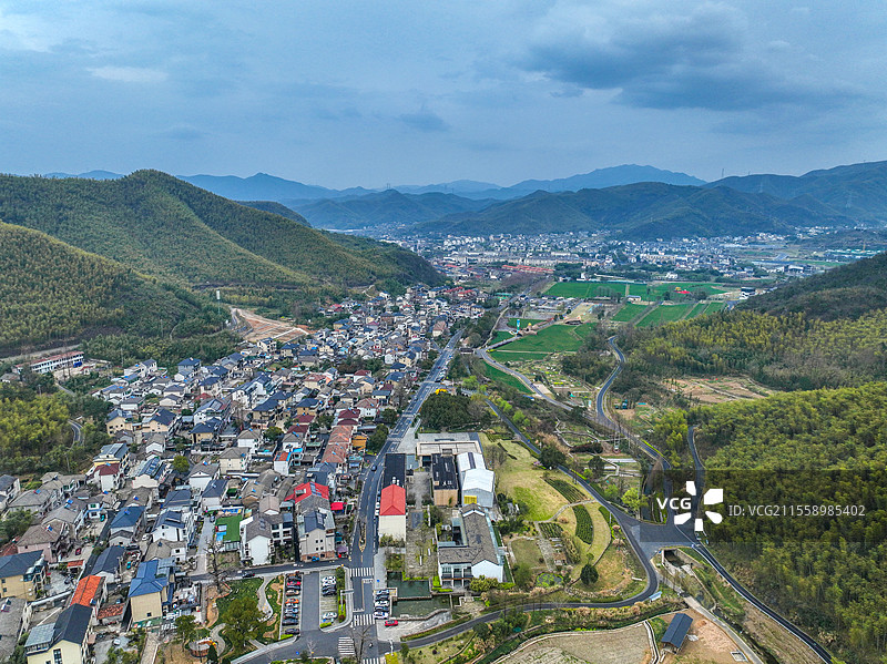 余村+浙江省湖州市安吉县天荒坪镇余村景区图片素材