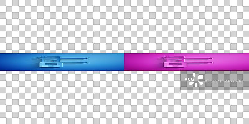 纸雕卡尺或游标卡尺和刻度图标图片素材