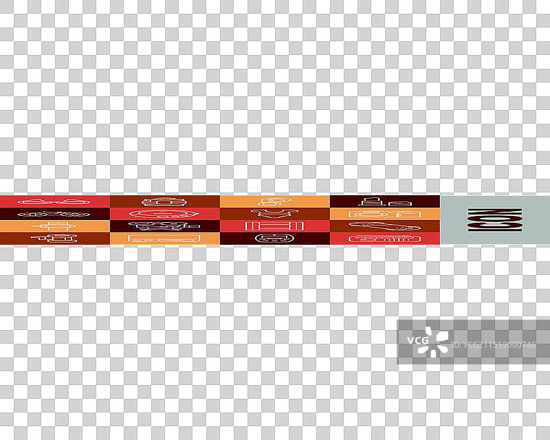 带天线的滑板特技线条射频图片素材