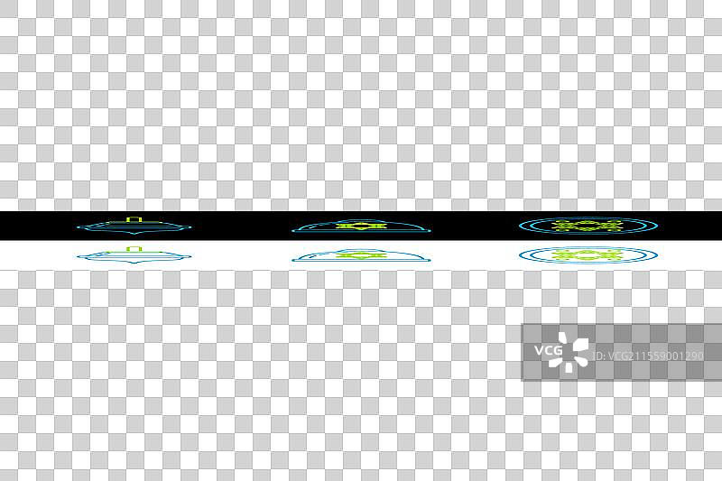 犹太教的哈努卡陀螺和基帕的线条设计硬币图片素材
