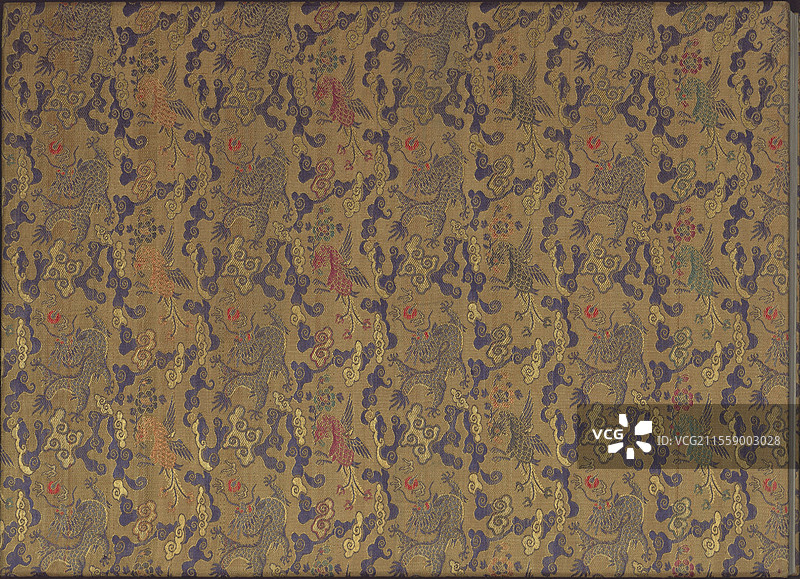 古代绫罗绸缎纹样，古籍封面设计，底纹图片素材