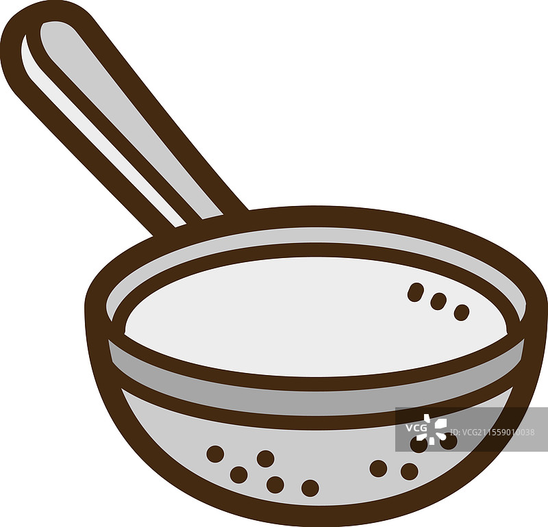 厨房和烹饪的漏网涂鸦艺术图片素材