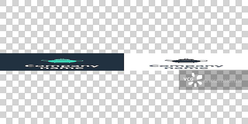 传统中国茶道图标的标志设计图片素材