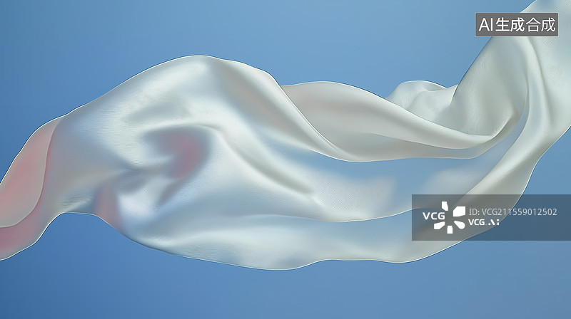 【AI数字艺术】飘动的布料背景图片素材