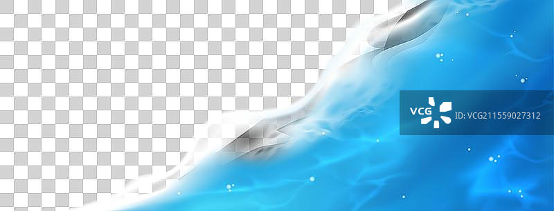 海浪泡沫纹理用于3D沙滩图片素材