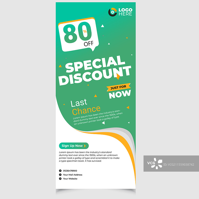 餐厅食品的企业食品卷轴横幅图片素材