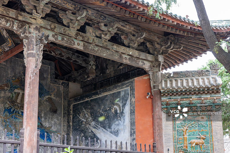 山西运城解州关帝祖庙图片素材