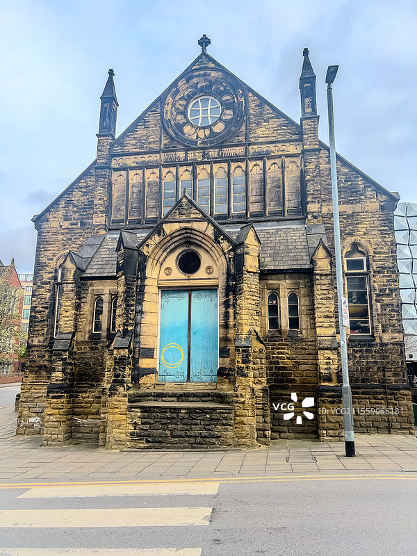 英国建筑，利兹市政厅图片素材