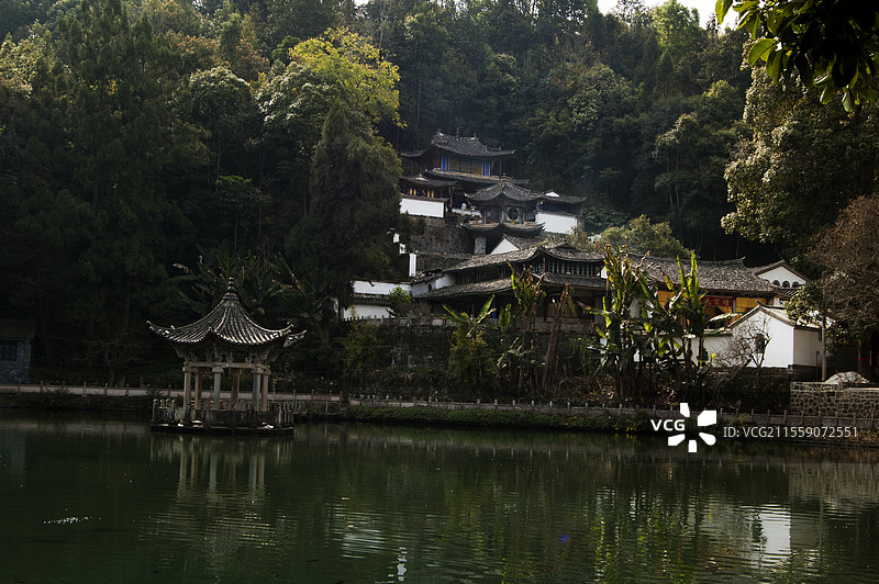 云南腾冲和顺古镇美景图片素材