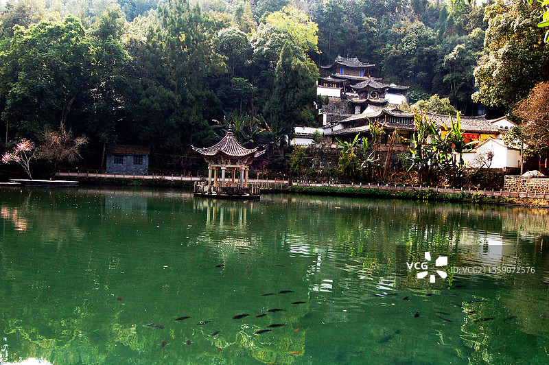 云南腾冲和顺古镇美景图片素材