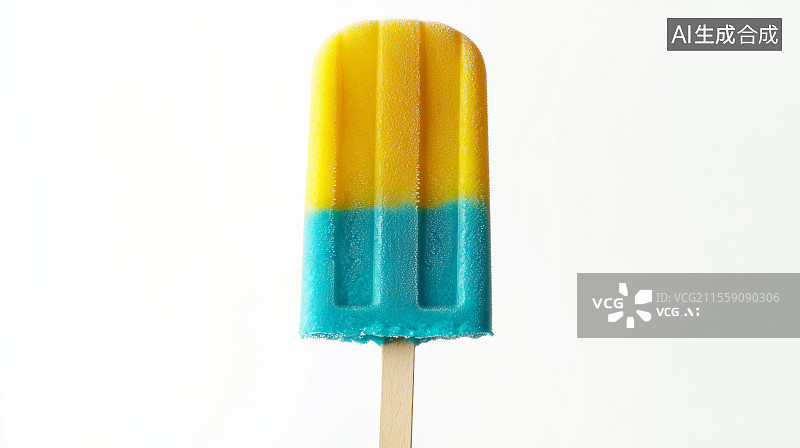 【AI数字艺术】彩色雪糕冰棒，冰棒，冷饮图片素材