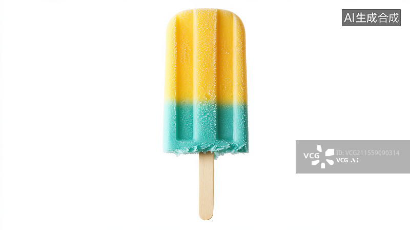 【AI数字艺术】彩色雪糕冰棒，冰棒，冷饮图片素材