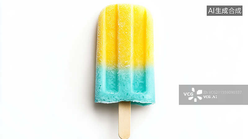【AI数字艺术】彩色雪糕冰棒，冰棒，冷饮图片素材
