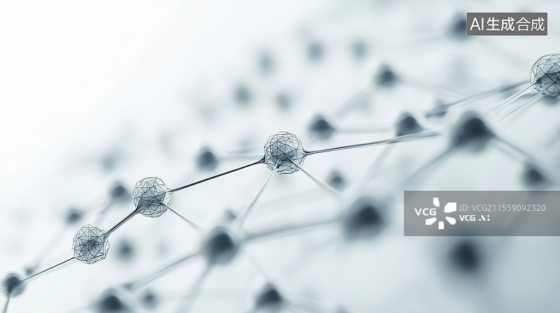 【AI数字艺术】抽象线条背景，医疗保健图片素材