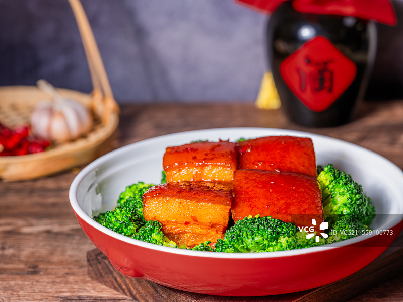 毛家红烧肉图片素材