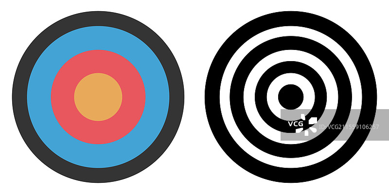 靶箭图标，商业目标与目标图片素材