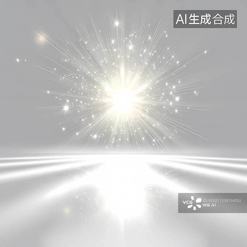 【AI数字艺术】发光特效背景图图片素材