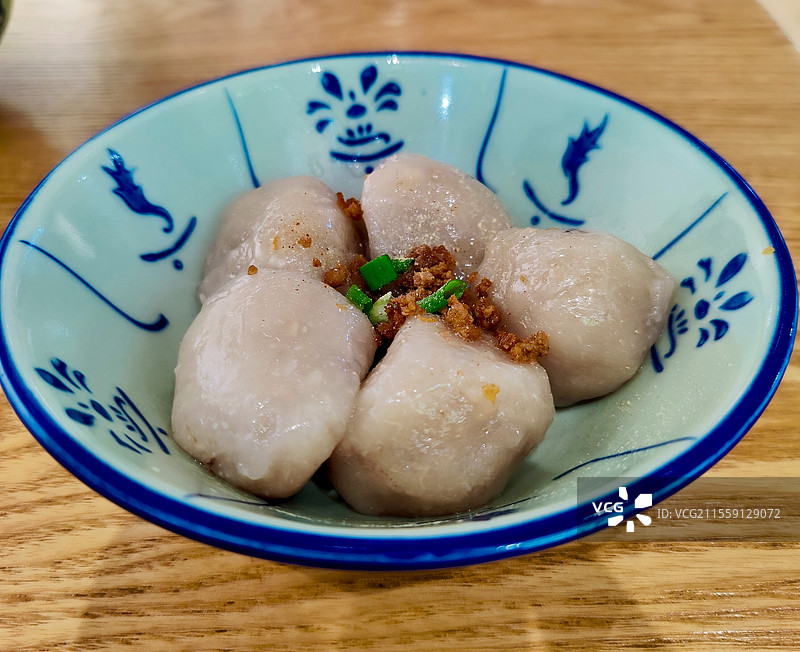 特色小吃-客家芋子包图片素材