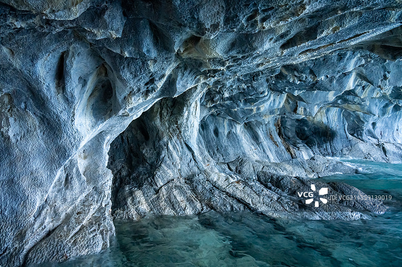 卡雷拉将军湖“大理石神殿”2图片素材