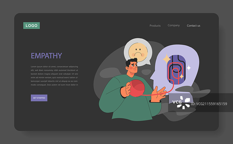 同理心概念图片素材