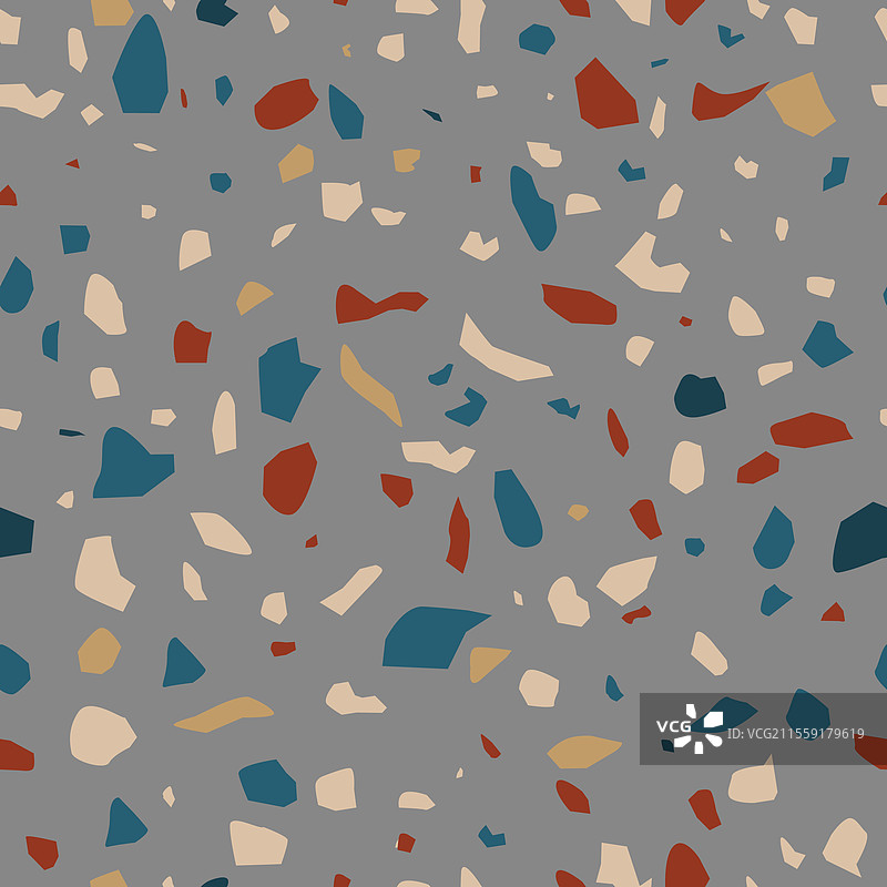 室内设计用的无缝水磨石图案图片素材