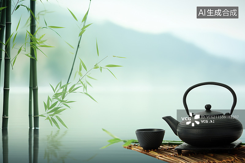 【AI数字艺术】紫砂壶图片素材