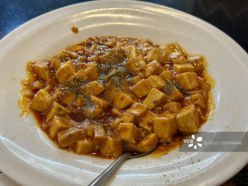 麻婆豆腐图片素材