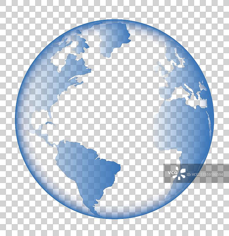 地球矢量元素图片素材